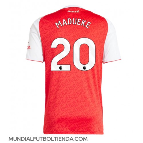 Camiseta Arsenal Noni Madueke #20 Primera Equipación Replica 2025-26 mangas cortas
